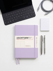 LEUCHTTURM1917 Lilac Medium A5 Hardcover Dotted Notebook - Image 1 of 8