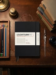 LEUCHTTURM1917 Black Composition B5 Softcover Ruled Notebook - Image 7 of 7
