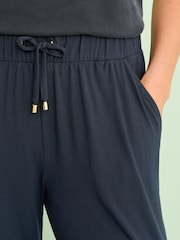 Navy Jersey Joggers - Image 5 of 6