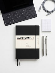 LEUCHTTURM1917 Black Composition B5 Softcover Plain Notebook - Image 1 of 8