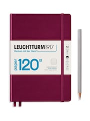 LEUCHTTURM1917 Port Red 120G Edition Medium A5 Hardcover Ruled Notebook - Image 2 of 8