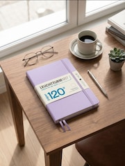 LEUCHTTURM1917 Lilac 120G Edition Medium A5 Hardcover Plain Notebook - Image 6 of 8