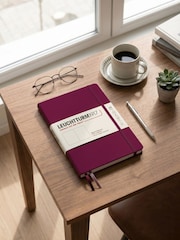 LEUCHTTURM1917 Port Red Medium A5 Hardcover Plain Notebook - Image 6 of 8