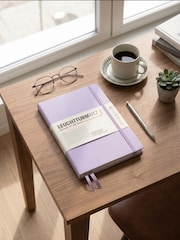 LEUCHTTURM1917 Lilac Medium A5 Hardcover Ruled Notebook - Image 6 of 8