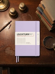 LEUCHTTURM1917 Lilac Medium A5 Hardcover Ruled Notebook - Image 7 of 8