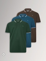 Polos BadRhino Big & Tall con ribete 3 Pack - Imagen 1 de 8