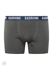 BadRhino Big & Tall Blue Boxers 5 Pack - Image 3 of 4