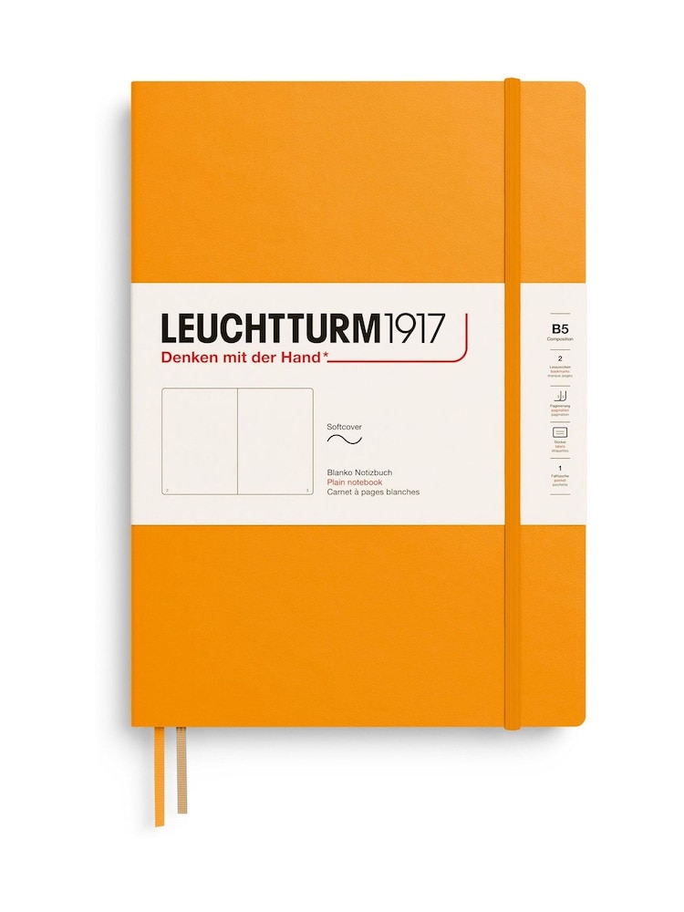 LEUCHTTURM1917 Rising Sun Composition B5 Softcover Plain Notebook - Image 2 of 8