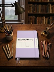 LEUCHTTURM1917 Lilac Medium A5 Hardcover Plain Notebook - Image 5 of 8
