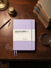 LEUCHTTURM1917 Lilac Medium A5 Hardcover Plain Notebook - Image 7 of 8
