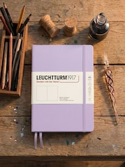 LEUCHTTURM1917 Lilac Medium A5 Hardcover Plain Notebook - Image 8 of 8