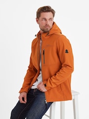 Tog 24 Orange Truro Hooded Softshell Jacket - Image 4 of 7