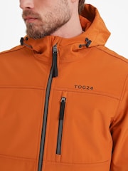 Tog 24 Orange Truro Hooded Softshell Jacket - Image 5 of 7
