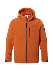 Orange - Tog 24 Truro Softshell-Jacke mit Kapuze, Schwarz - Bild 8 von 8