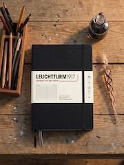LEUCHTTURM1917 Black Composition B5 Hardcover Ruled Notebook - Image 8 of 8