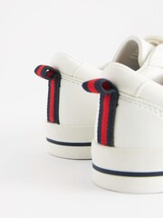 White Standard Fit (F) Strap Touch Fastening Shoes - Image 5 of 6