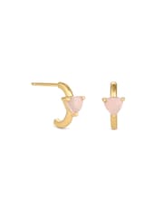 Inicio Quartz Hoop Earrings - Bild 3 von 3