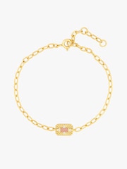 Inicio Gold Tone Gift Pouch Quartz Bracelet - Image 1 of 4