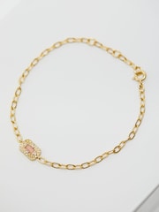 Inicio Gold Tone Gift Pouch Quartz Bracelet - Image 2 of 4