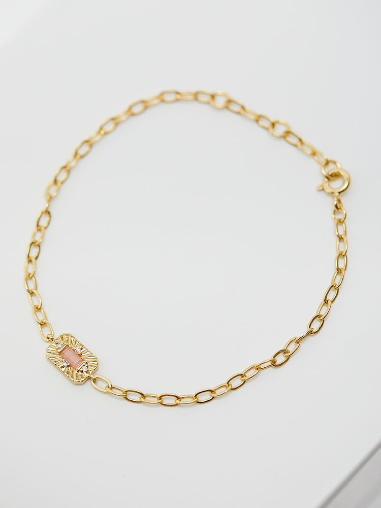 Inicio Gold Tone Gift Pouch Quartz Bracelet - Image 2 of 4