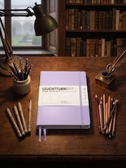 LEUCHTTURM1917 Lilac Composition B5 Hardcover Plain Notebook - Image 5 of 8