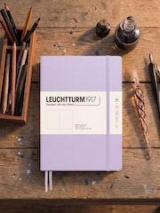 LEUCHTTURM1917 Lilac Composition B5 Hardcover Plain Notebook - Image 8 of 8