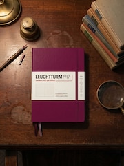LEUCHTTURM1917 Port Red Medium A5 Hardcover Dotted Notebook - Image 7 of 8