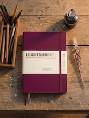 LEUCHTTURM1917 Port Red Medium A5 Hardcover Dotted Notebook - Image 8 of 8