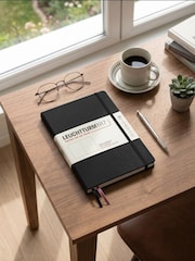LEUCHTTURM1917 Black Medium A5 Hardcover Plain Notebook - Image 6 of 8