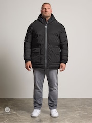 BadRhino Big & Tall Black Dalton Puffer Jacket - Image 2 of 7