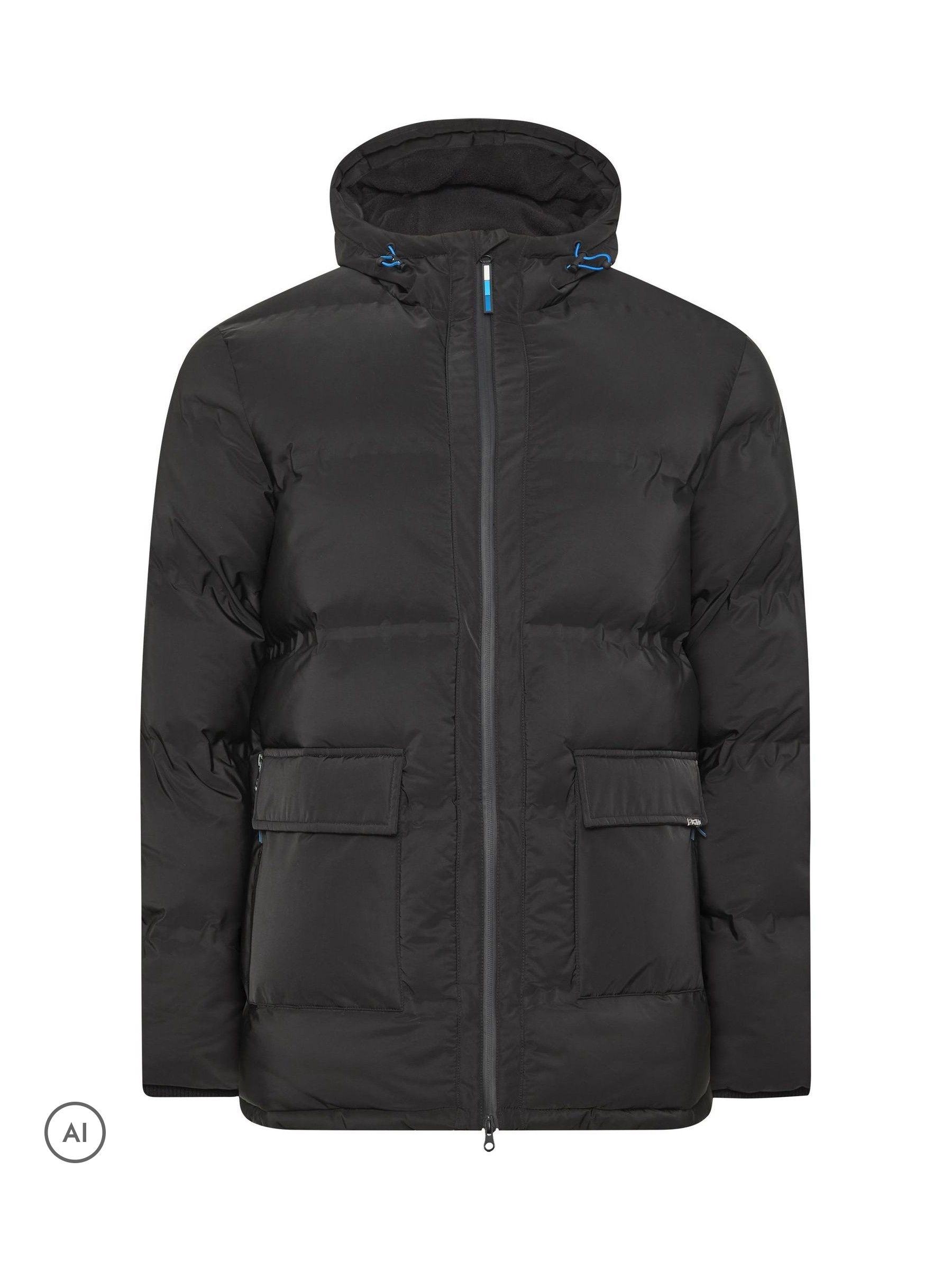 Comprar Preto - Normal - BadRhino Big & Tall Dalton Puffer Jacket