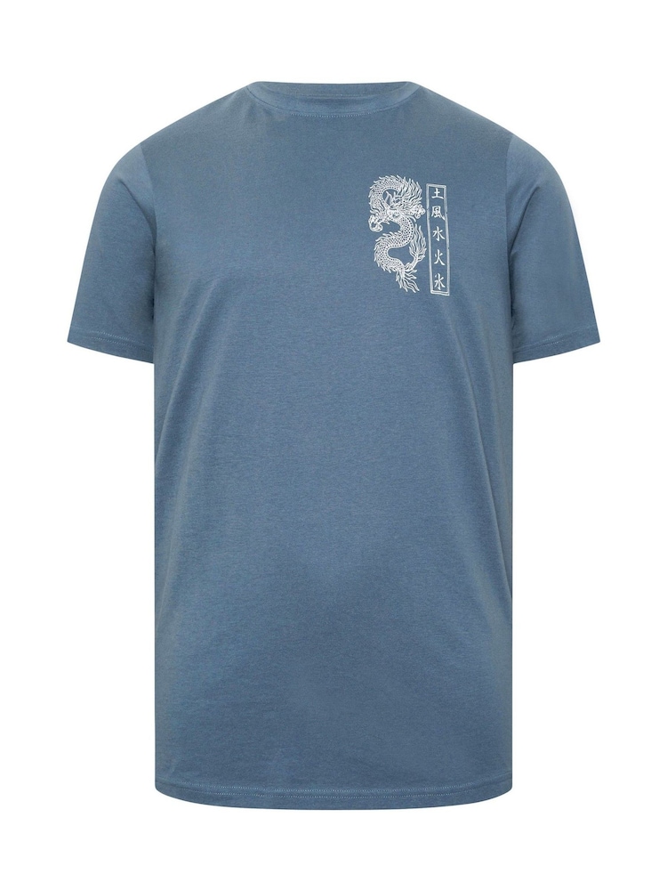 Lot de 3 t-shirts longs BadRhino Big & Tall - Image 3 sur 3