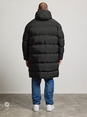 BadRhino Big & Tall Black Long Dalton Puffer Jacket - Image 3 of 7