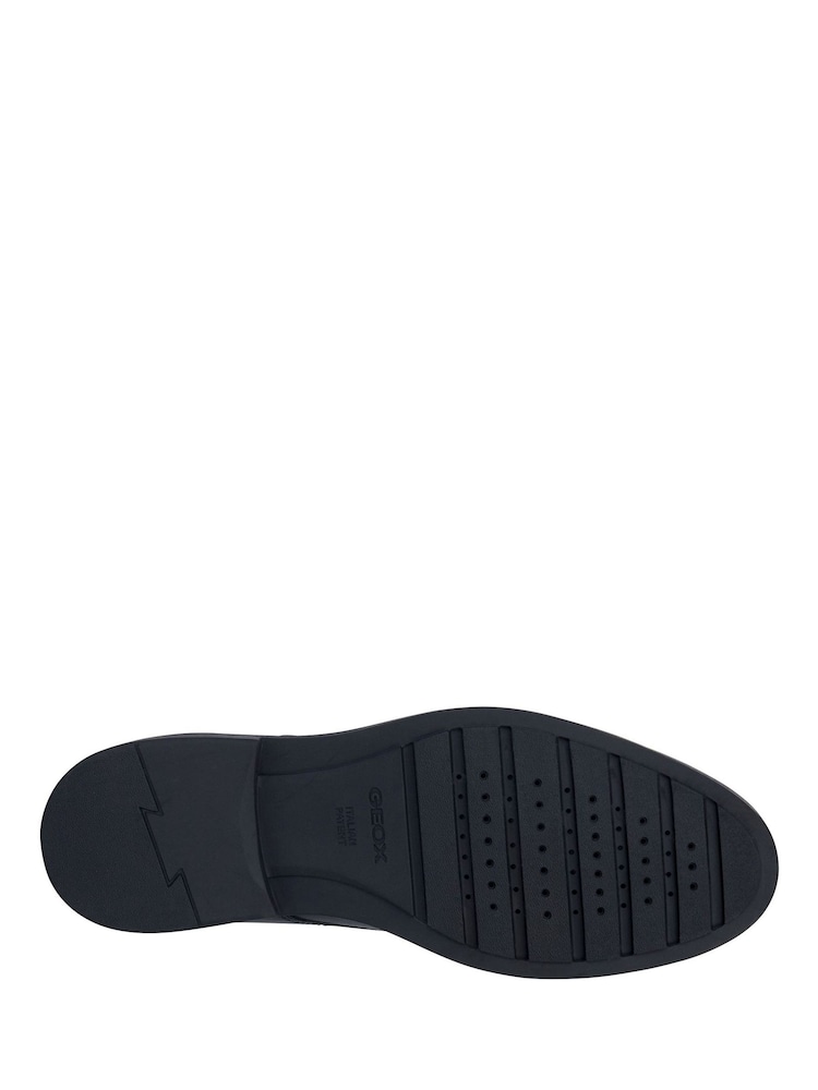 Geox Black J Zheeno A Leather School Shoes - Image 5 of 5