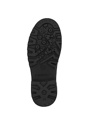 Schwarzes Lackleder - Geox J Casey Leather Loafers - Bild 4 von 5