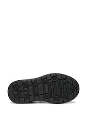 Geox Black J Riddock Leather School Shoes - Image 4 of 5