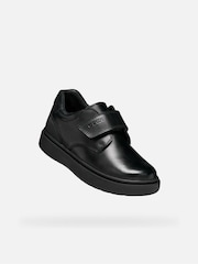 Geox Black J Riddock Leather School Shoes - Image 6 of 8