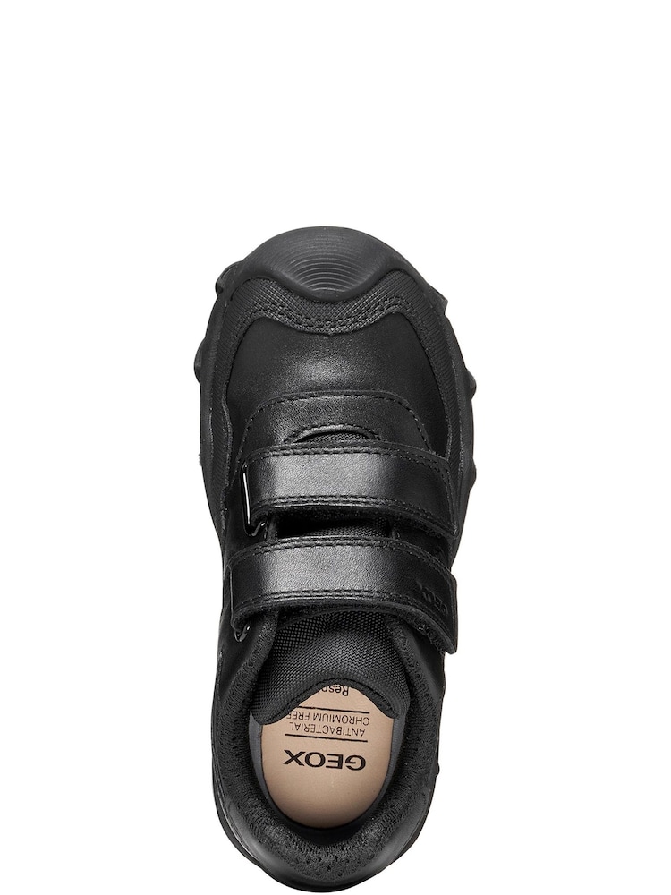 Geox Black J Buller Leather School Shoes - Image 5 of 5