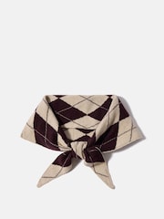 Mint Velvet Argyle-neulehuivi - Kuva 1 / 3