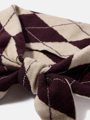 Mint Velvet Argyle-neulehuivi - Kuva 2 / 3