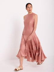 Mint Velvet Assymetric Midi Dress - Bild 2 von 8