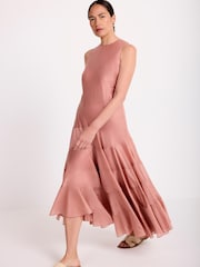 Mint Velvet Assymetric Midi Dress - Bild 5 von 8