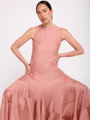 Mint Velvet Assymetric Midi Dress - Bild 6 von 8