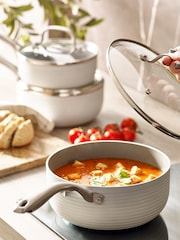 White Malvern 3 piece pan set Non-Stick Cookware - Image 5 of 7