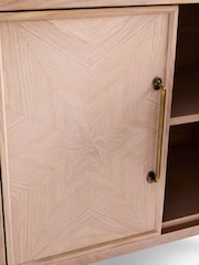 Nina Campbell Light Oak Small Tedworth Sideboard - Image 3 of 7