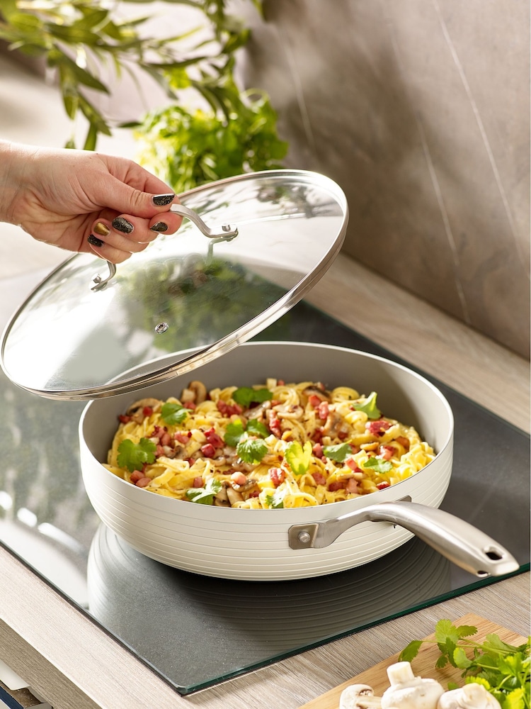 White Malvern Saute pan Non-Stick Cookware - Image 1 of 3