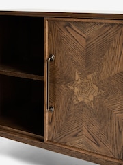Nina Campbell Dark Oak Small Tedworth Sideboard - Image 7 of 7