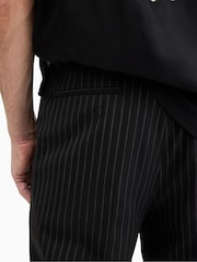 AllSaints Black Dice Tallis Trousers - Image 6 of 8