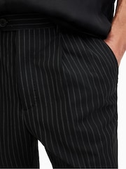 AllSaints Black Dice Tallis Trousers - Image 7 of 8