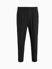 AllSaints Black Dice Tallis Trousers - Image 8 of 8